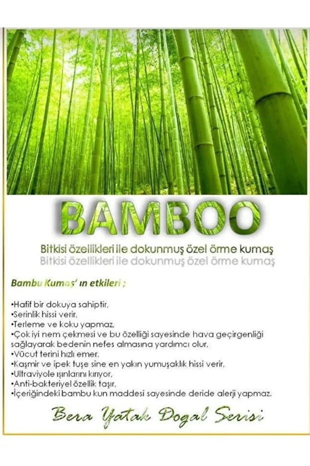 Bebek yatak Bambo hafsa Bebek YATAK 70*120 15 cm ortopedik çocuk yatağı